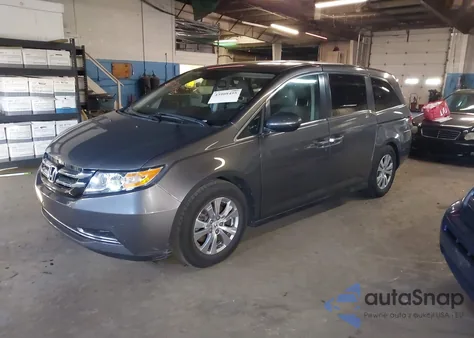 2016 Honda Odyssey Ex-L from USA, damaged, VIN 5FNRL5H64GB022230